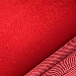 Chanel Red/Pink Multicolor Tweed Quilted Reissue Wallet On Chain 