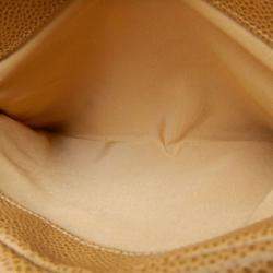 Chanel Beige Caviar Skin CC Chain Tote Bag 