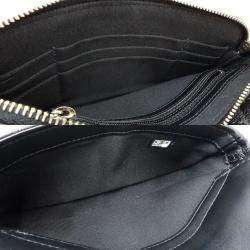 Chanel Black Caviar Skin Boy Wallet On Chain 
