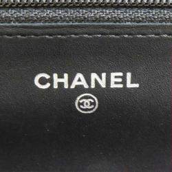 Chanel Black Patent Leather Cambon Ligne Chain Shoulder Bag