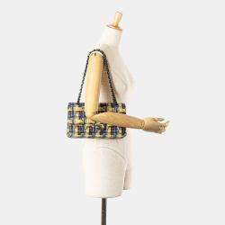 Chanel Multicolor Medium Classic Tweed Double Flap