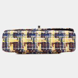 Chanel Multicolor Medium Classic Tweed Double Flap