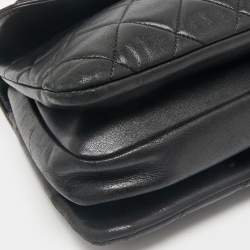 Chanel Black Quilted Leather Medium Trendy CC Flap Bag
