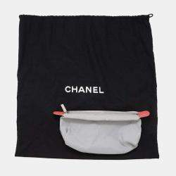 Pre Owned Chanel Pink Leather Executive Tote 