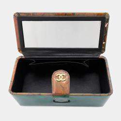 Chanel Multicolor Patent Leather Coin Motif 3D Hologram Chain Handbag