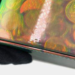 Chanel Multicolor Patent Leather Coin Motif 3D Hologram Chain Handbag
