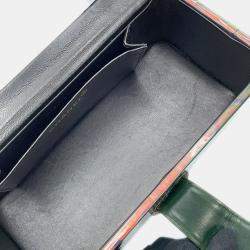 Chanel Multicolor Patent Leather Coin Motif 3D Hologram Chain Handbag