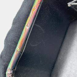 Chanel Multicolor Patent Leather Coin Motif 3D Hologram Chain Handbag