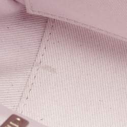 Chanel Pink Quilted Caviar Leather Small Business Affinity Bag