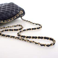 Chanel Navy Caviar Classic Jumbo  Double Flap Bag