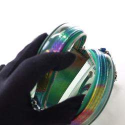 Chanel Multicolor PVC Round Filigree Clutch With Chain