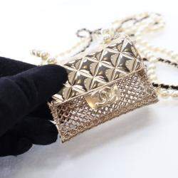Chanel Handbag Necklace 