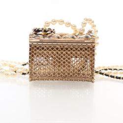 Chanel Handbag Necklace 