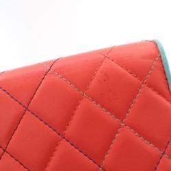 Chanel Pink Lambskin Wallet On Chain (WOC)