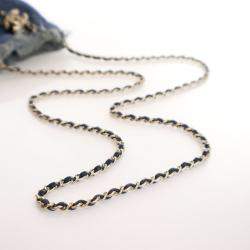 Chanel Blue Denim Mood Mini Bucket With Chain
