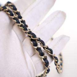 Chanel Blue Denim Mood Mini Bucket With Chain