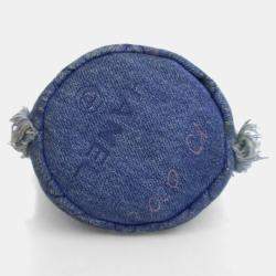 Chanel Blue Denim Mood Mini Bucket With Chain