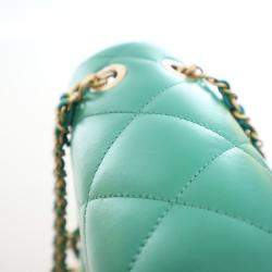 Chanel Green Lambskin Melody Backpack