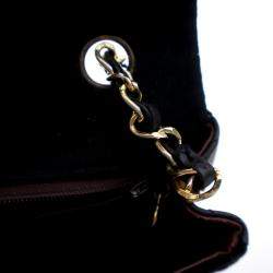 Chanel Black Calfskin Square Vintage Single Flap Bag