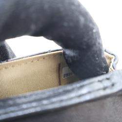 Chanel Black Lambskin Pearl Crush Mini Waist Bag