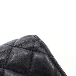 Chanel Black Lambskin Pearl Crush Mini Waist Bag