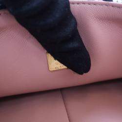 Chanel Pink Tweed Classic Medium Double Flap Bag