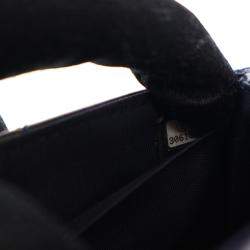 Chanel Navy Lambskin Mini Button On You CC Flap Bag