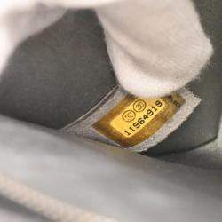 Pre Owned Chanel Black Patent Leather Icon Chain Handbag