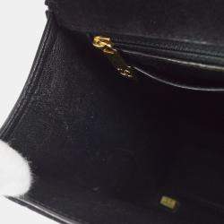 مملوكة مسبقًا Chanel Black Suede Mademoiselle Lock Handbag