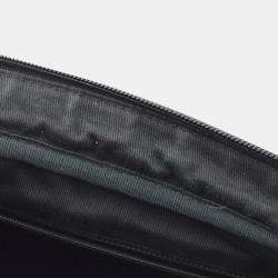 Chanel Black Nylon and Calfskin Paris-New York Duffle Bag