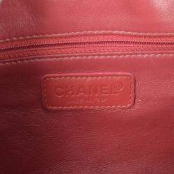 Chanel Pink Quilted Calfskin Bowling Bag