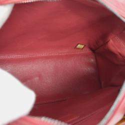Chanel Pink Quilted Calfskin Bowling Bag