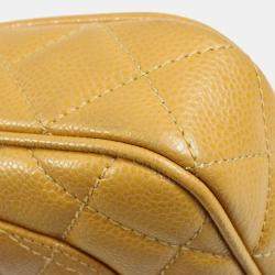 مملوكة مسبقًا Chanel Beige Calfskin Chain Shoulder Bag 