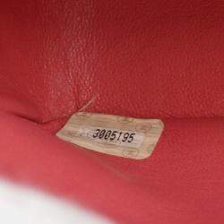 Pre Owned Chanel Pink Tweed Top Handle Handbag