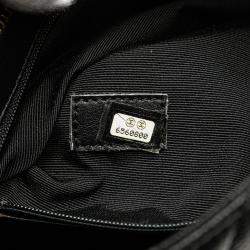 Pre Owned Chanel Black Caviar Medallion Tote
