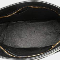 Pre Owned Chanel Black Caviar Medallion Tote