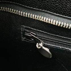 Chanel Black Caviar Medallion Tote