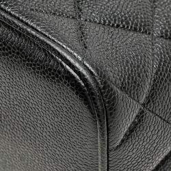 Chanel Black Caviar Medallion Tote