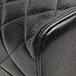 Chanel Black Caviar Medallion Tote