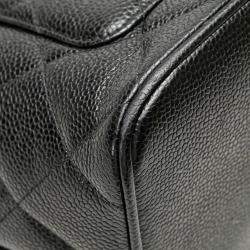 Chanel Black Caviar Medallion Tote