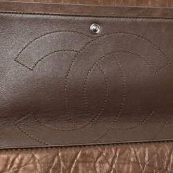 Chanel Metallic Brown Quilted Aged Leather Reissue 2.55 Classic 227 Flap Bag