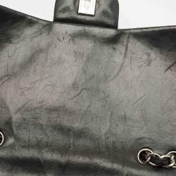 Chanel Black Quilted Leather Jumbo Classic Single Flap Bag