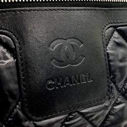 Chanel Black Leather and Nylon Chanel Black Fabric Cocoon Backpack bag