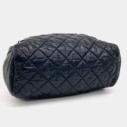 Chanel Black Leather and Nylon Chanel Black Fabric Cocoon Backpack bag
