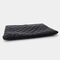 Gucci Black Caviar Boy Clutch New Medium