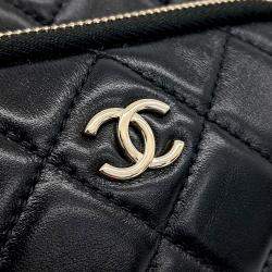 Chanel Black Leather camera case small