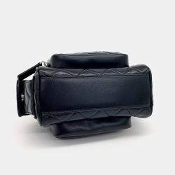 Chanel Black Leather camera case small