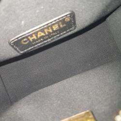 Chanel Black Leather camera case small