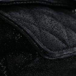 Chanel Black Iridescent Caviar Crystal CC Wallet On Chain