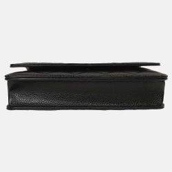 Chanel Black Caviar Classic WOC in GHW